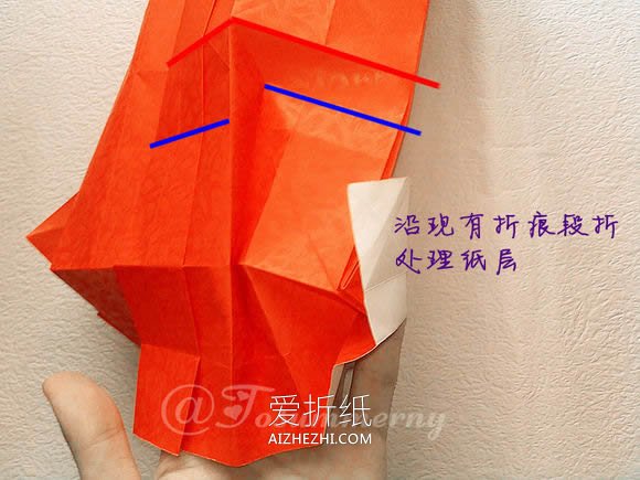 怎么折纸敞篷车跑车教程- www.aizhezhi.com