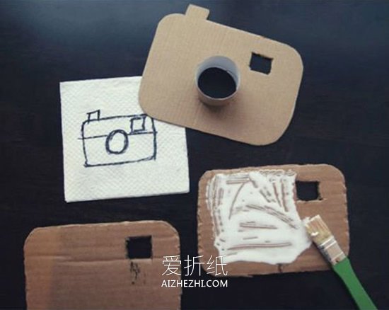 硬纸板相机怎么做简单- www.aizhezhi.com