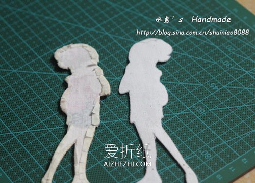 怎么刺绣人物书签制作教程- www.aizhezhi.com