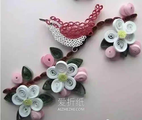 好看的衍纸作品欣赏- www.aizhezhi.com