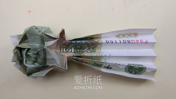 怎么折心花怒放用纸币- www.aizhezhi.com