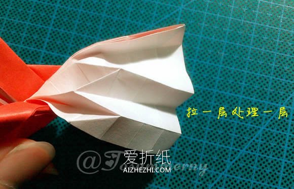 怎么折带翅膀爱心戒指的折法- www.aizhezhi.com