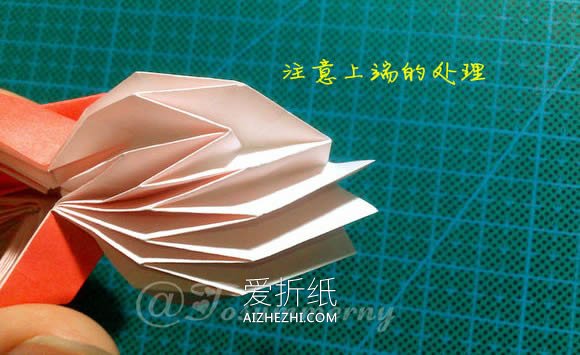 怎么折带翅膀爱心戒指的折法- www.aizhezhi.com