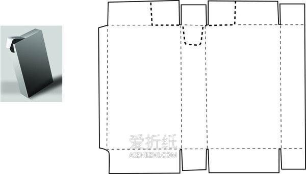 纸盒包装怎么折叠带展开图- www.aizhezhi.com