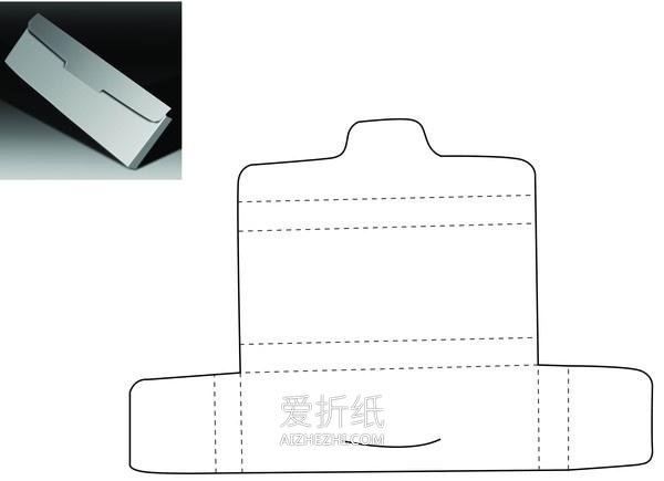 纸盒包装怎么折叠带展开图- www.aizhezhi.com
