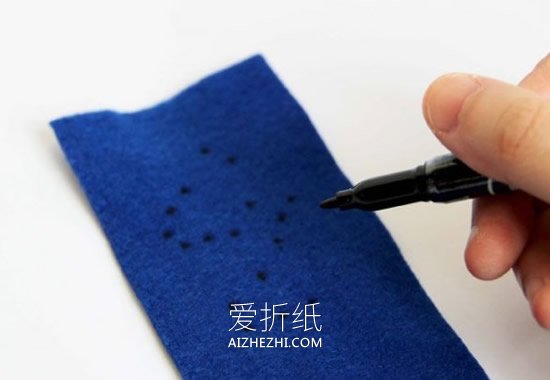 怎么用不织布做星座腕带- www.aizhezhi.com