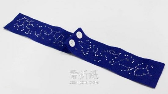 怎么用不织布做星座腕带- www.aizhezhi.com