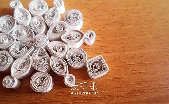 衍纸雪花挂饰怎么做- www.aizhezhi.com