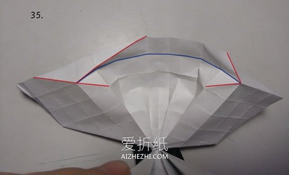 蝴蝶菜粉蝶怎么折- www.aizhezhi.com