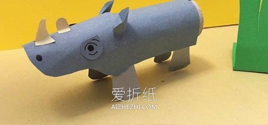 卷纸芯河马怎么做- www.aizhezhi.com