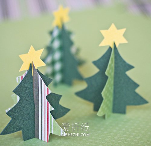 创意圣诞树怎么做图片- www.aizhezhi.com