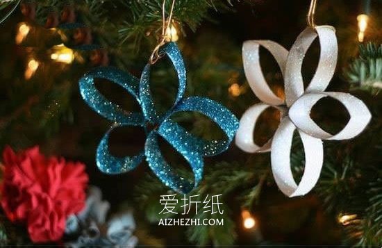 卷纸芯雪花怎么做- www.aizhezhi.com