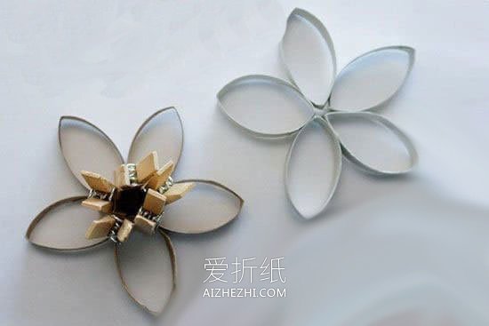 卷纸芯雪花怎么做- www.aizhezhi.com