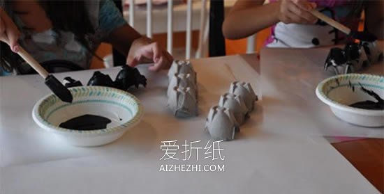 鸡蛋盒蝙蝠怎么做- www.aizhezhi.com