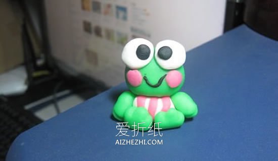 超轻粘土青蛙怎么做- www.aizhezhi.com