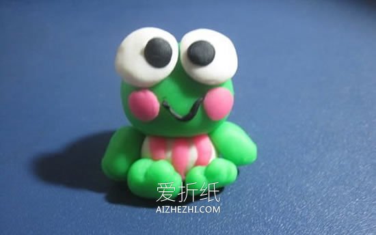 超轻粘土青蛙怎么做- www.aizhezhi.com