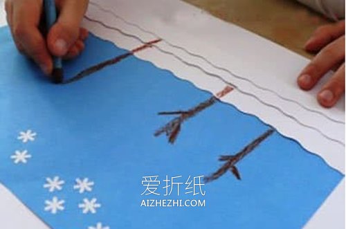 冬天卡片怎么做- www.aizhezhi.com