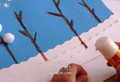 冬天卡片怎么做- www.aizhezhi.com