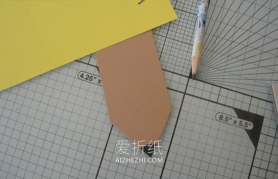 教师节铅笔书签怎么做- www.aizhezhi.com