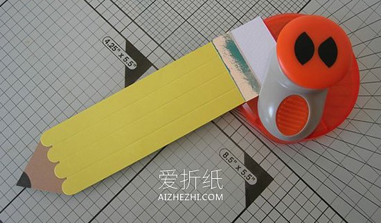 教师节铅笔书签怎么做- www.aizhezhi.com