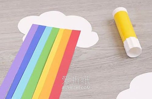 卡纸彩虹怎么做- www.aizhezhi.com